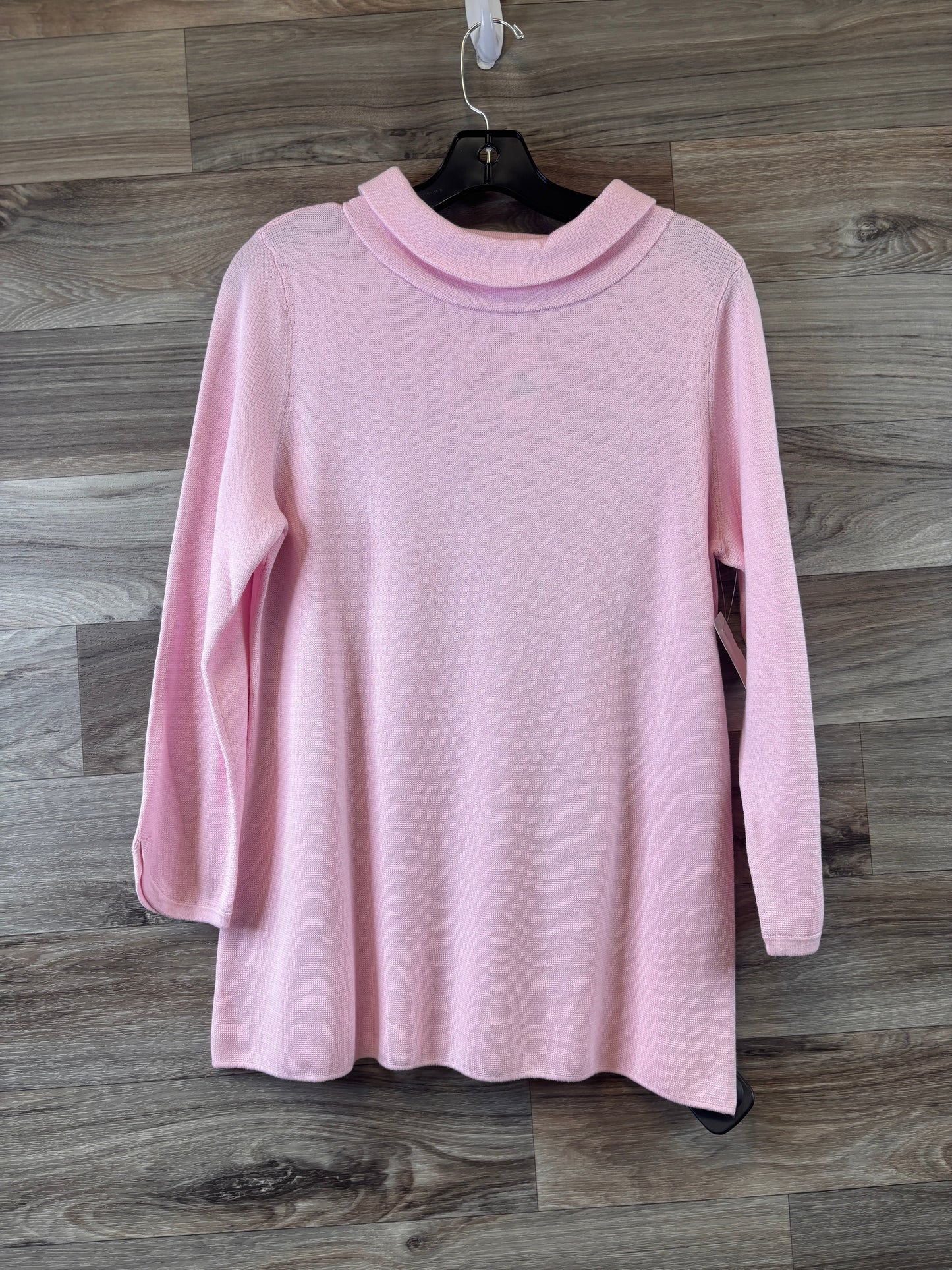 Top Long Sleeve By Talbots In Pink, Size: M