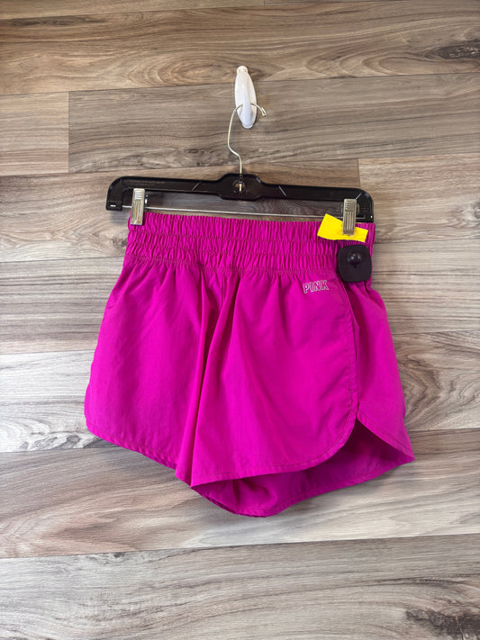 Athletic Shorts By Pink In Pink, Size: Xs