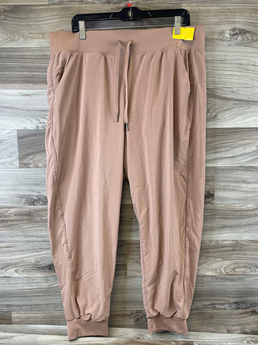 Athletic Pants By All In Motion In Peach, Size: Xl