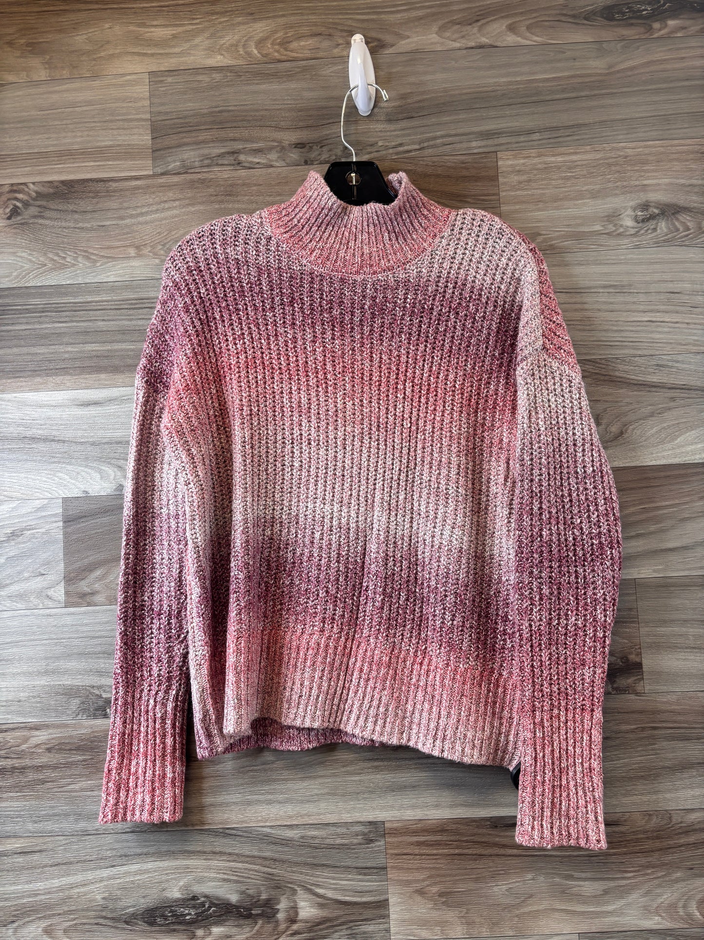 Sweater By Cynthia Rowley In Pink & White, Size: Xs