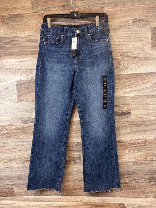 Jeans Boot Cut By Banana Republic In Blue Denim, Size: 4