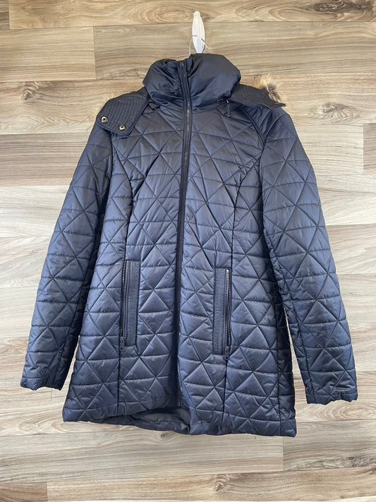 Jacket Puffer & Quilted By Marc New York In Navy, Size: M