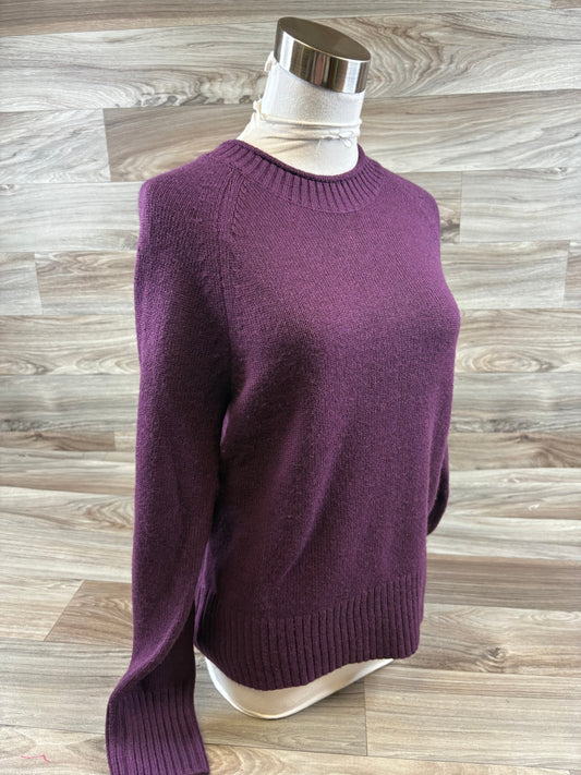 Top Long Sleeve Basic By Banana Republic In Purple, Size: Xs