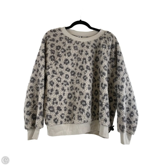 Sweater By Old Navy In Animal Print, Size: L