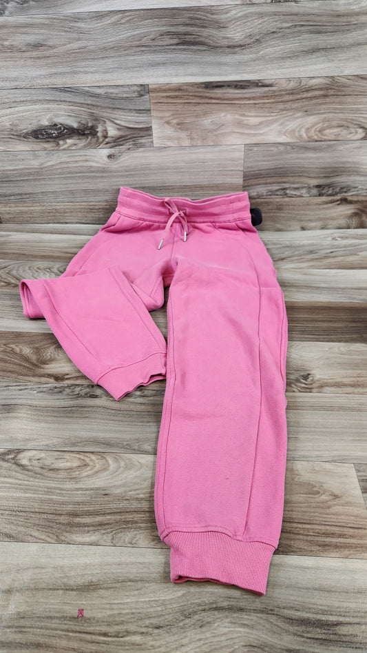Pink Athletic Pants Lululemon, Size Xs