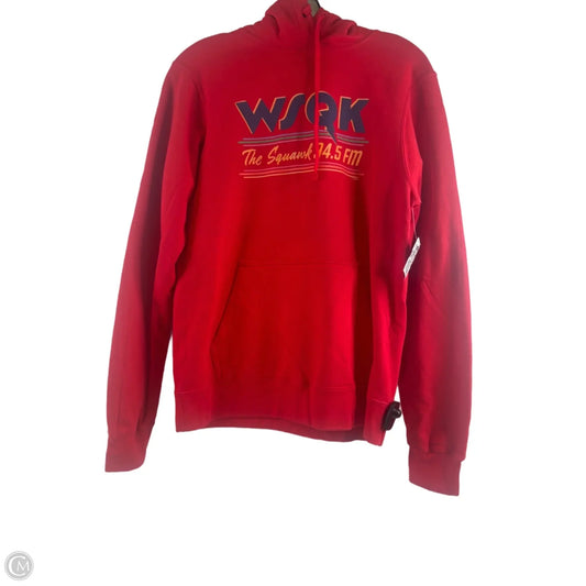 Sweatshirt Hoodie By Clothes Mentor In Red, Size: S