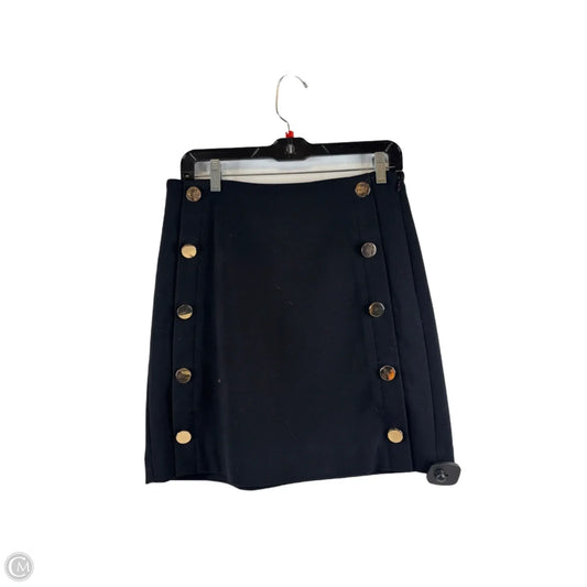 Skirt Midi By Loft In Black, Size: 2