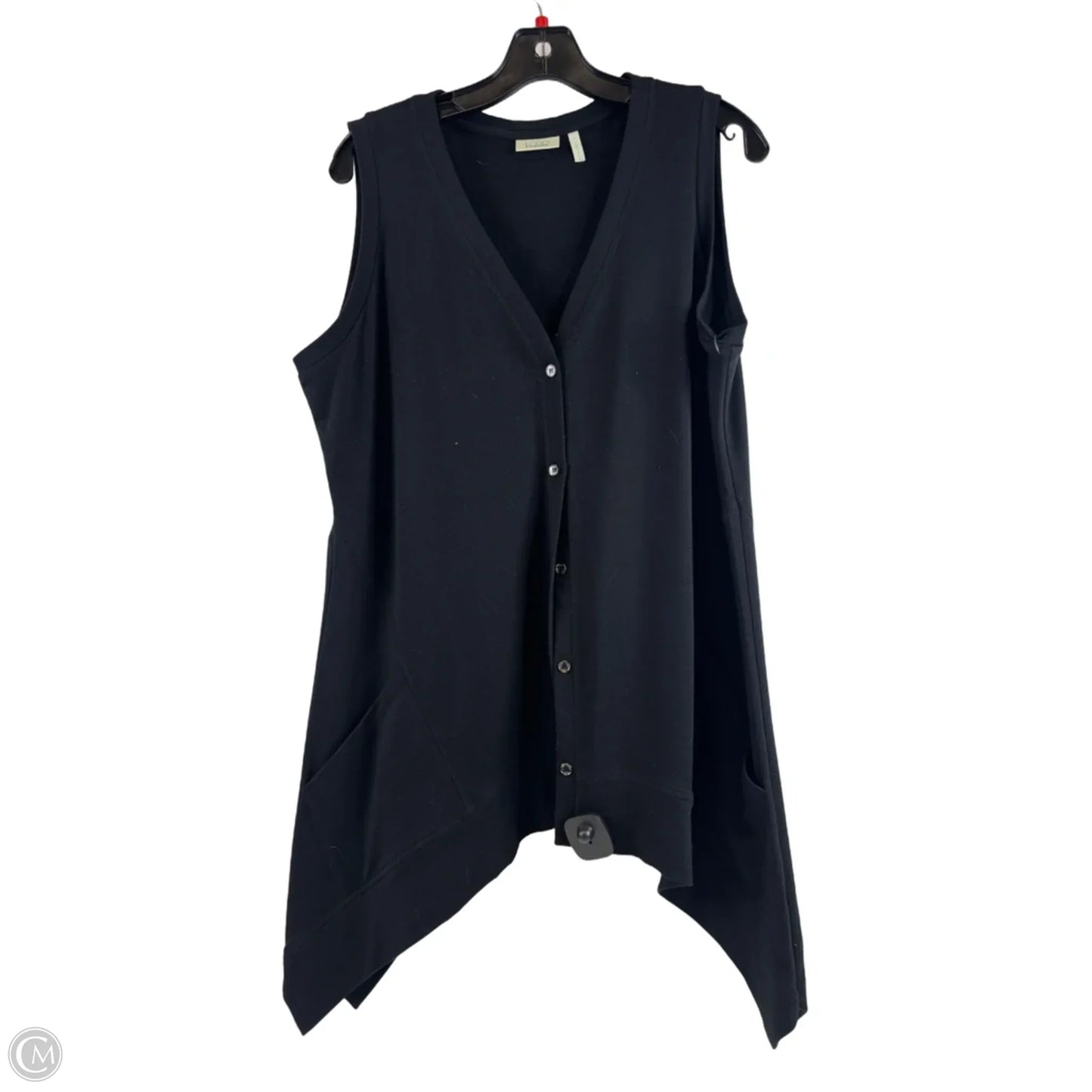 Vest Other By Logo In Black, Size: L