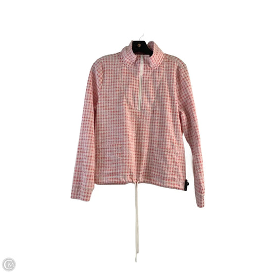 Top Long Sleeve By Talbots In Pink & Red, Size: M