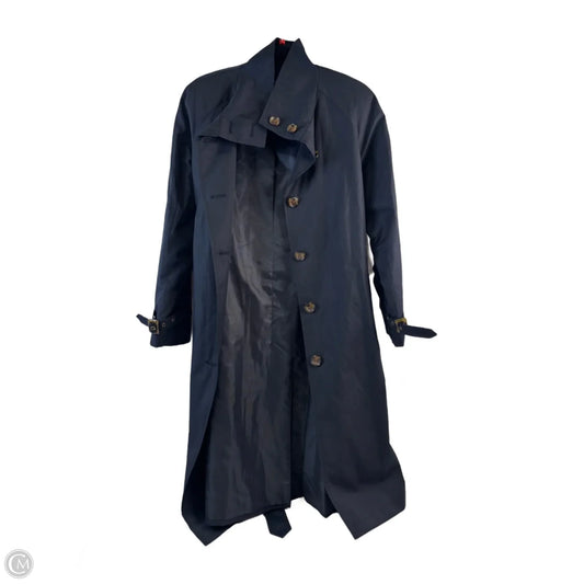 Coat Trench Coat By Ralph Lauren In Navy, Size: Sp