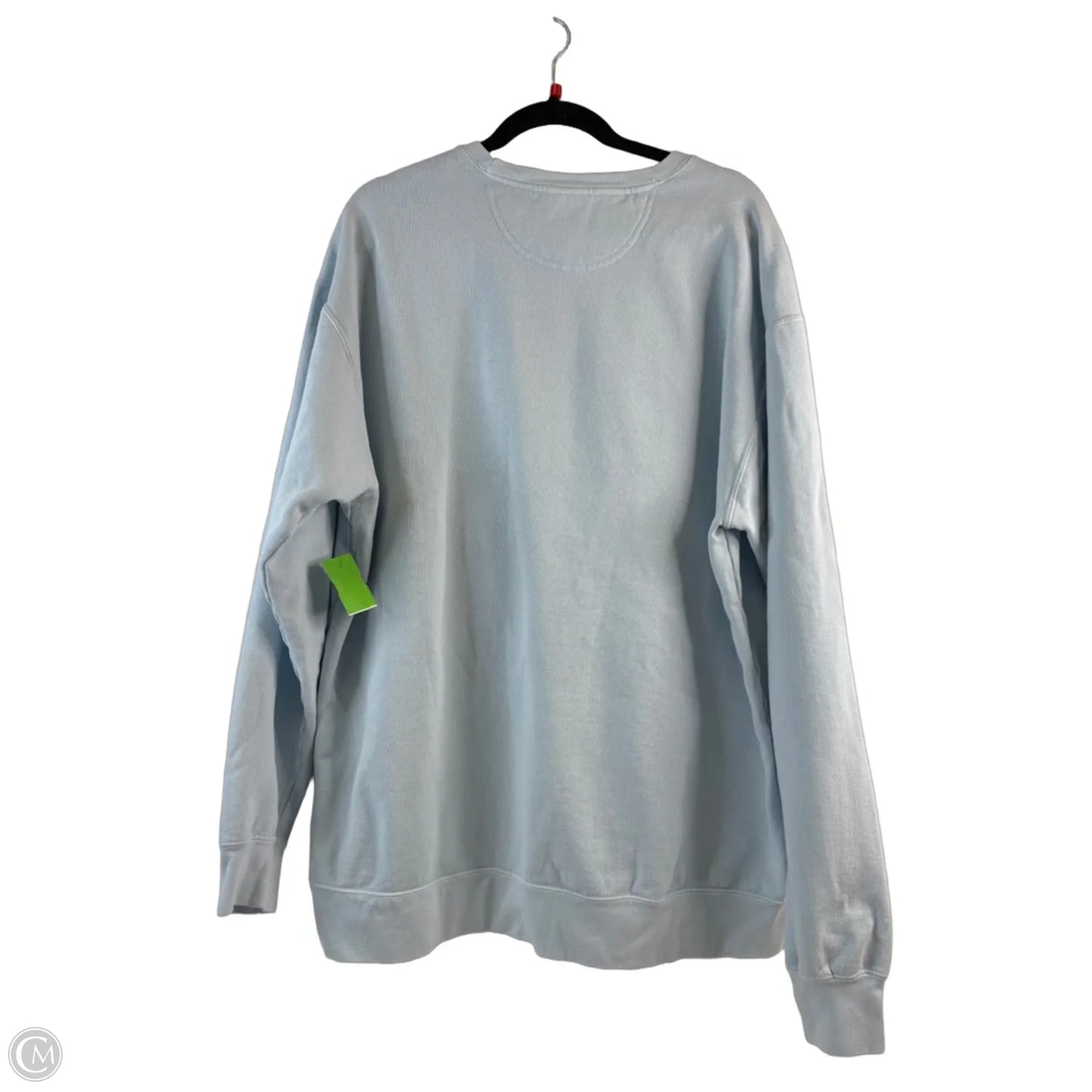 Sweatshirt Crewneck By Comfort Colors In Blue, Size: Xl