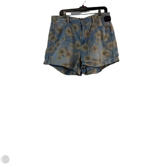 Shorts By American Eagle In Blue & Yellow, Size: 16