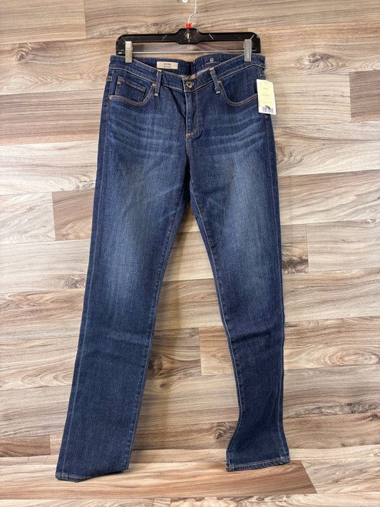 Blue Denim Jeans Straight Adriano Goldschmied, Size 8