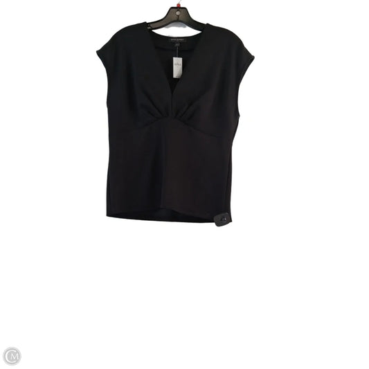 Top Sleeveless By Banana Republic In Black, Size: M