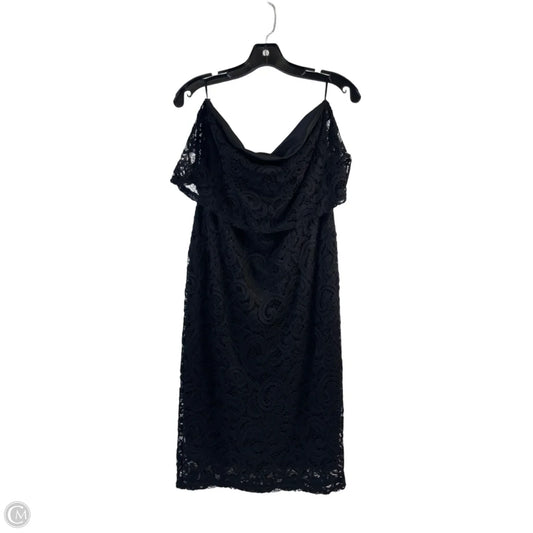 Dress Casual Midi By Quizz In Black, Size: M