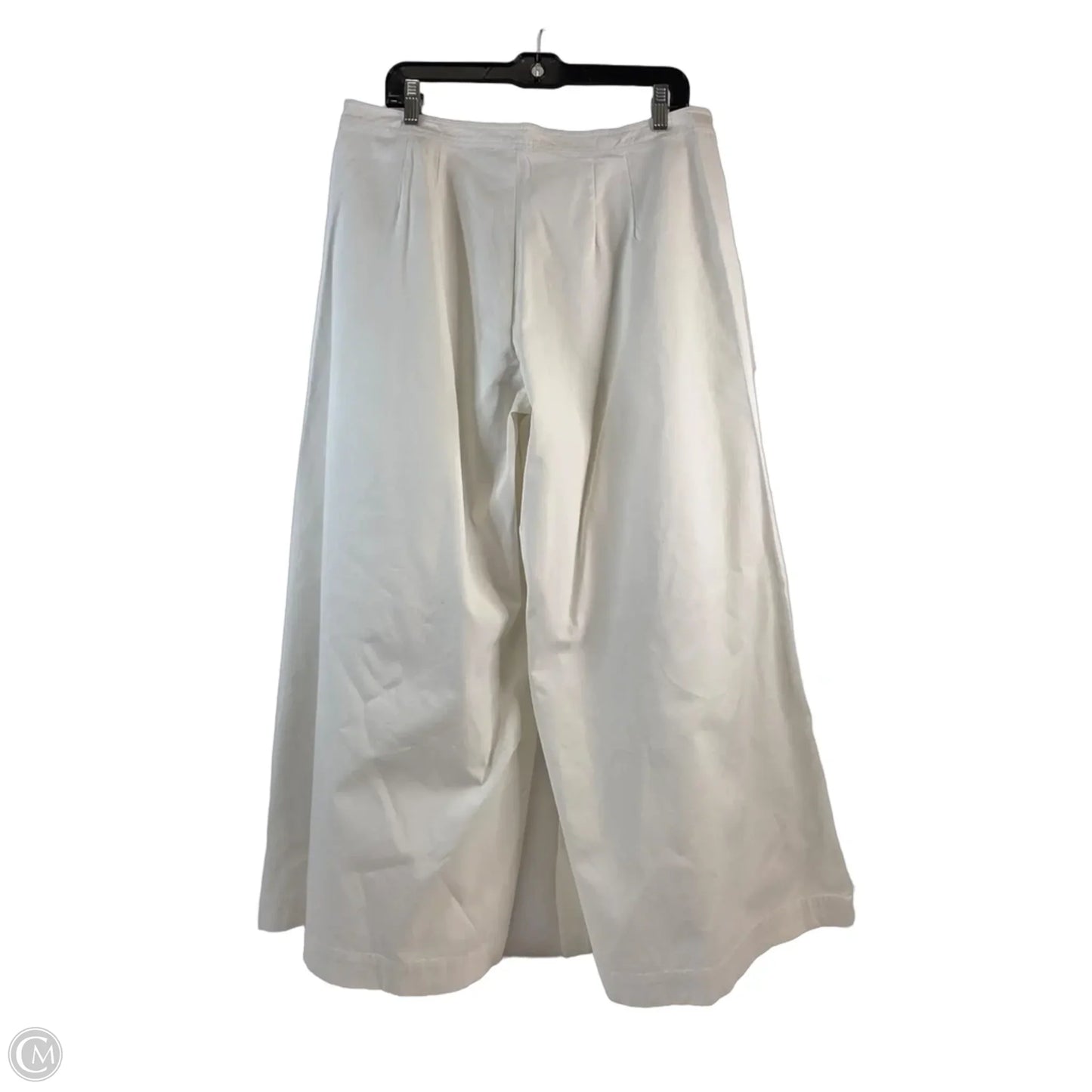 Pants Wide Leg By Clothes Mentor In White, Size: 14