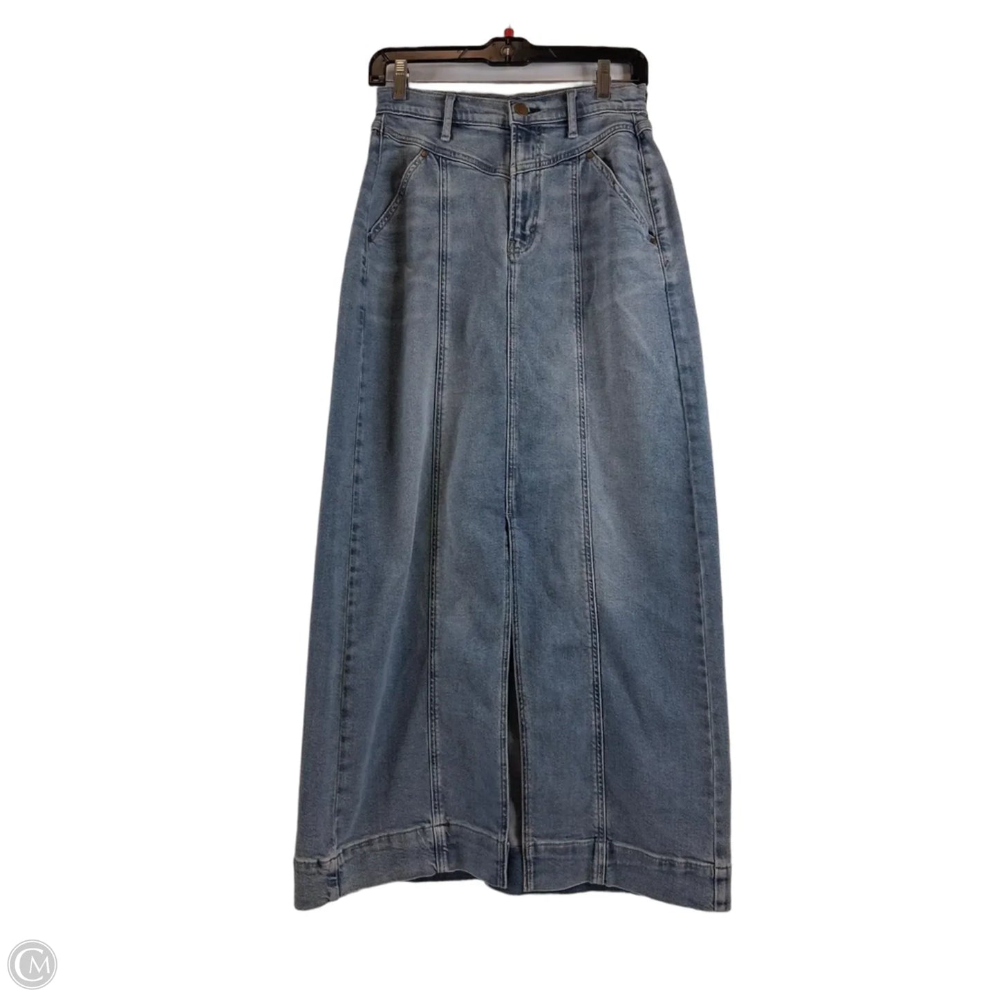 Skirt Maxi By Ana In Blue Denim, Size: 2