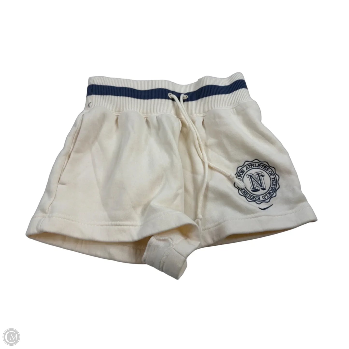 Shorts By Nike Apparel In Blue & Cream, Size: Xs