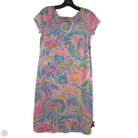Dress Designer By Lilly Pulitzer In Blue & Pink, Size: Xs