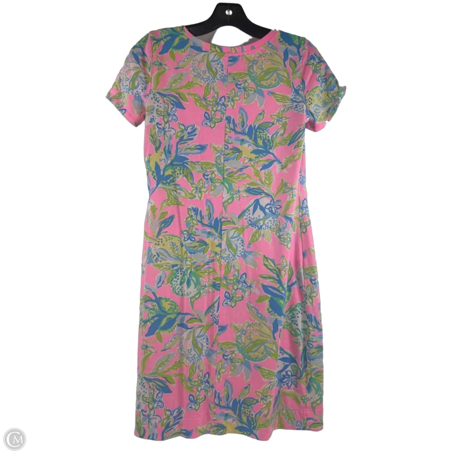 Dress Designer By Lilly Pulitzer In Green & Pink, Size: Xs