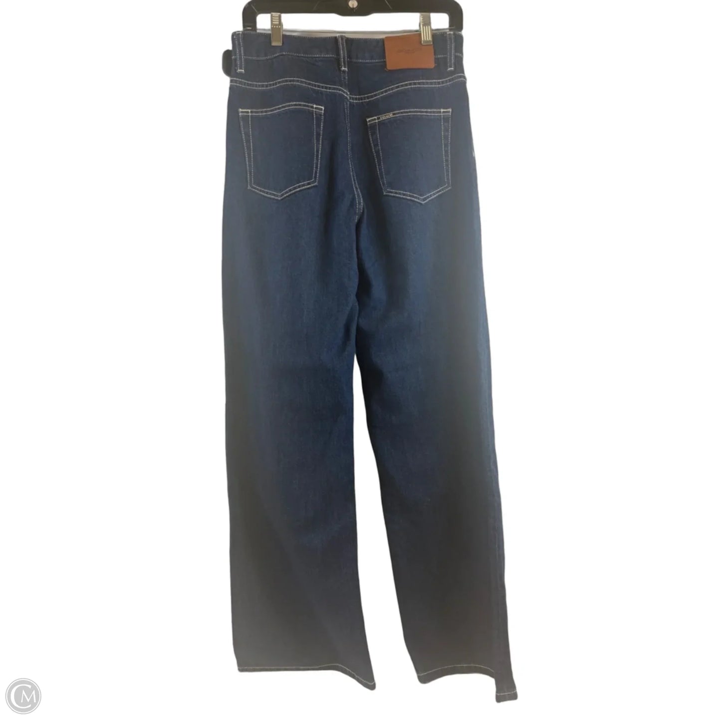 Jeans Designer By Coach In Blue Denim, Size: 4