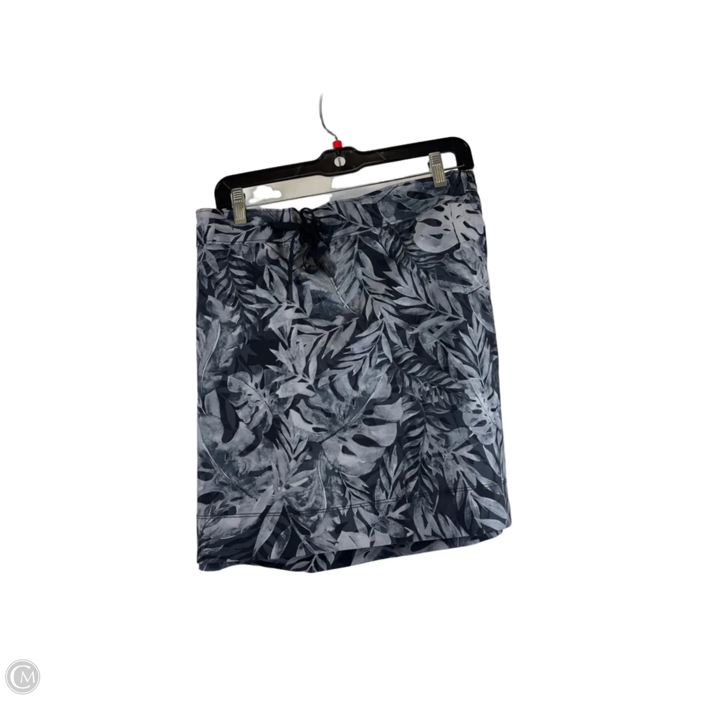 Athletic Skort By Speedo In Black & Grey, Size: Xxl