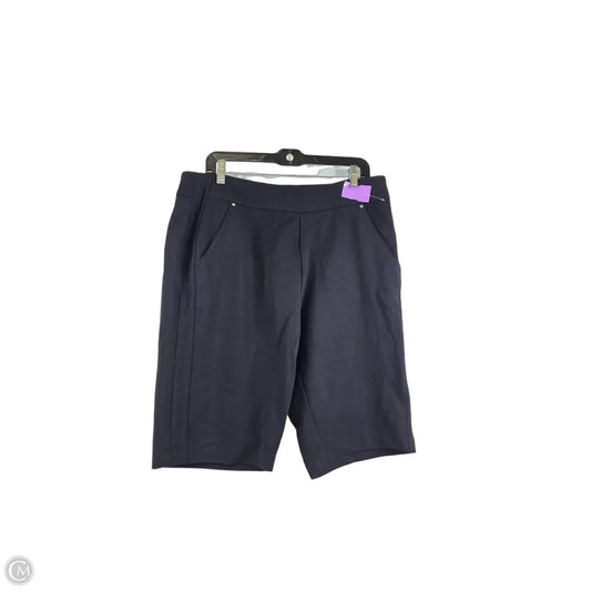 Shorts By Greg Norman In Black, Size: 14