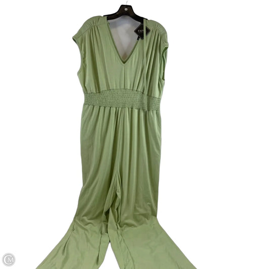 Jumpsuit By Zaful In Green, Size: Xxl