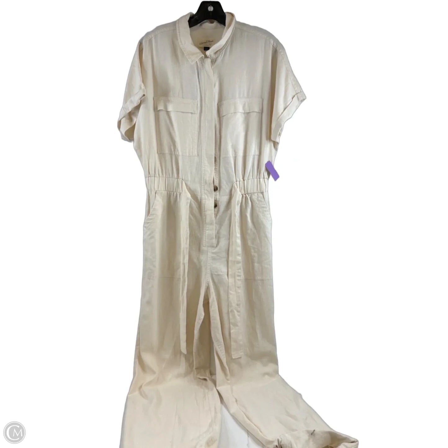 Jumpsuit By Universal Thread In Cream, Size: S