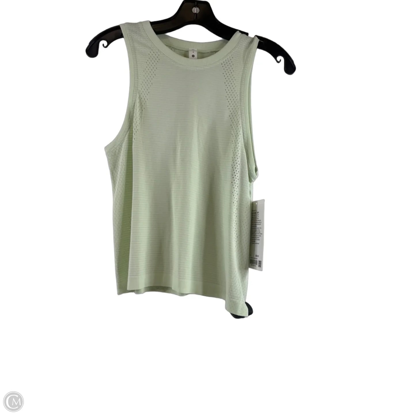 Athletic Tank Top By Lululemon In Green, Size: 4