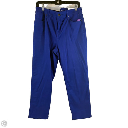 Jeans Cropped By Chicos In Blue, Size: 10