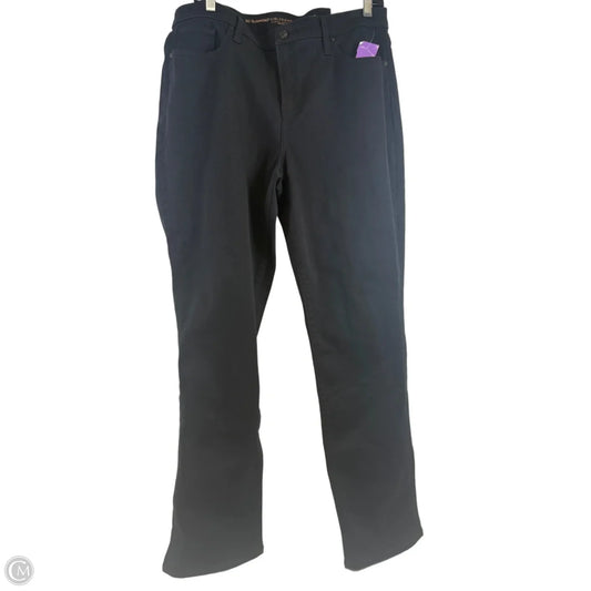 Jeans Straight By Chicos In Black, Size: 12