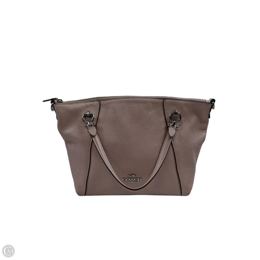 Handbag Designer By Coach, Size: Large