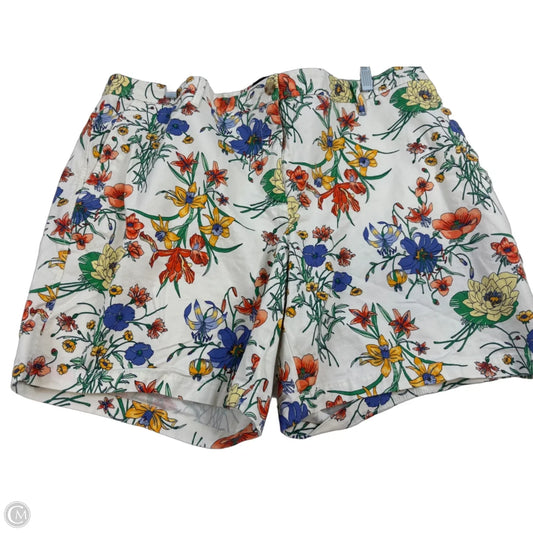Shorts By Talbots In Blue & Orange, Size: 18