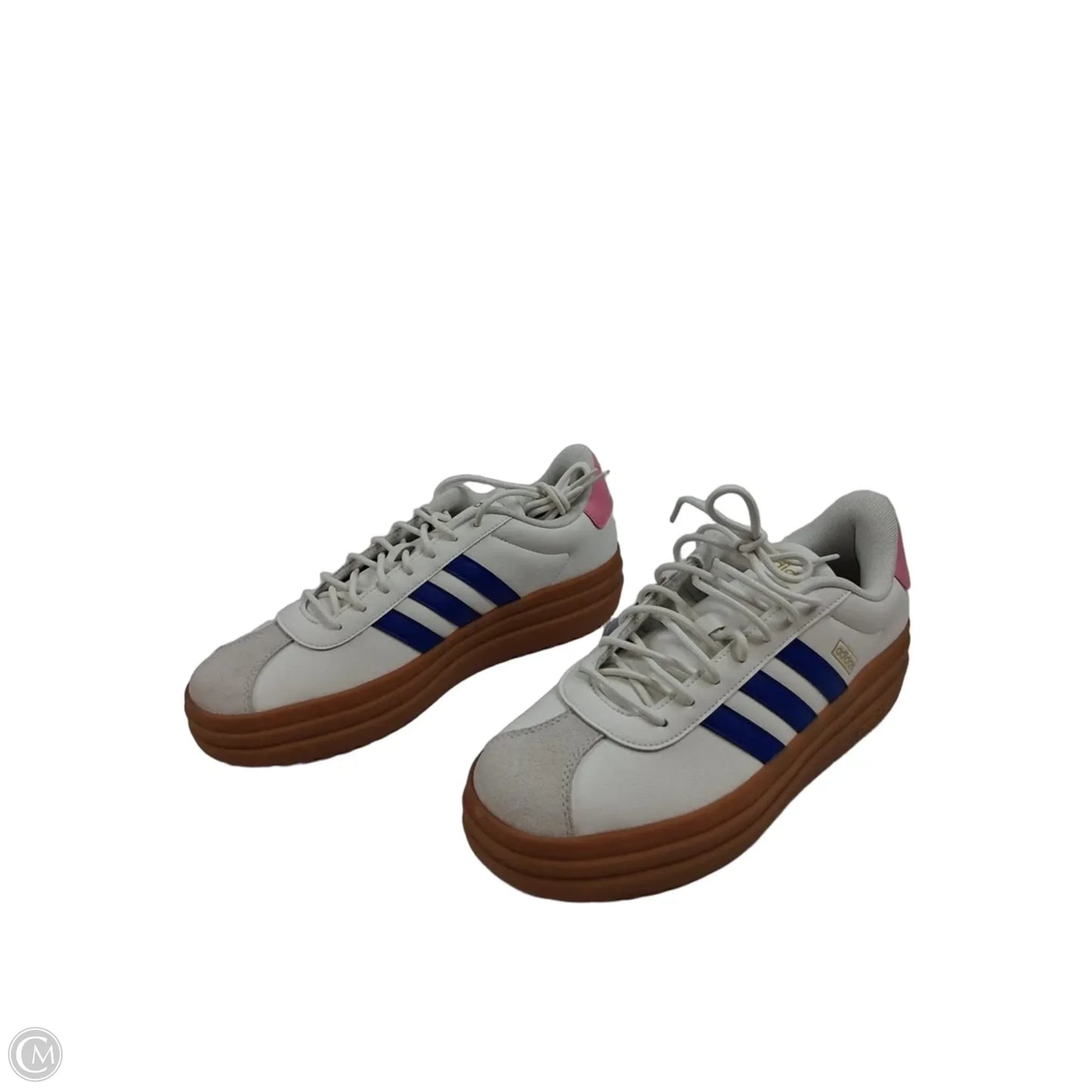 Shoes Sneakers By Adidas In Blue & Pink, Size: 11