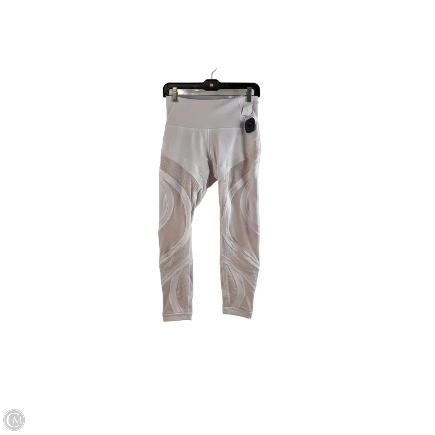 Athletic Capris By Lululemon In Pink, Size: 8