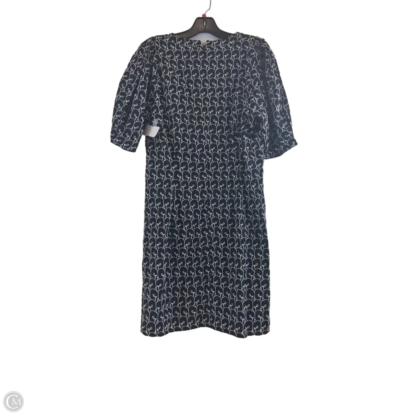 Dress Casual Midi By Loft In Black & White, Size: S