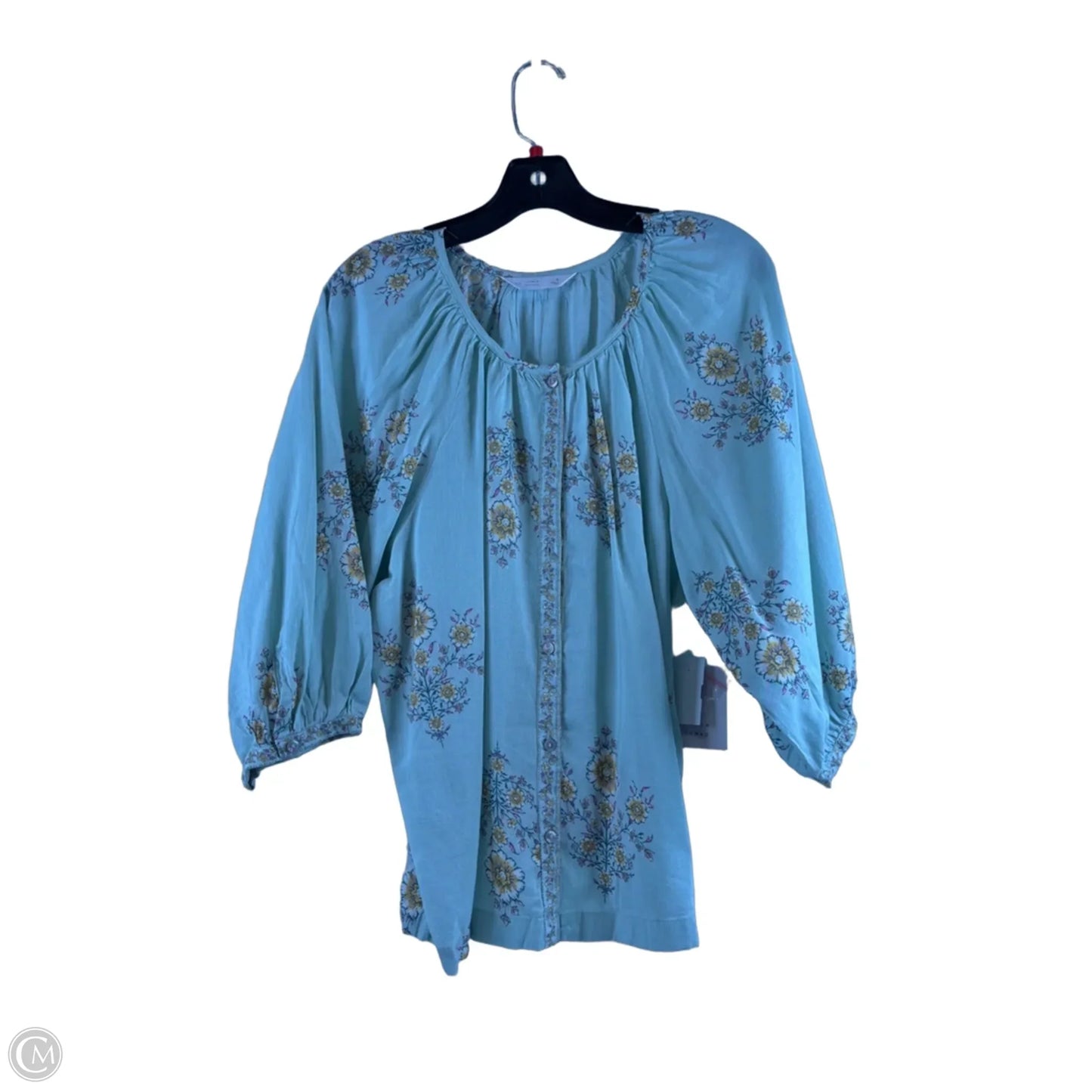 Top Short Sleeve Basic By St Johns Bay In Green, Size: Xl