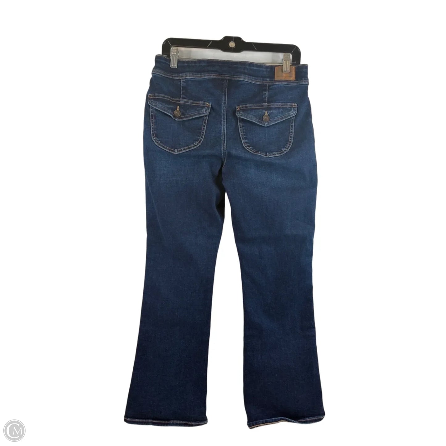 Jeans Boot Cut By American Eagle In Blue Denim, Size: 8