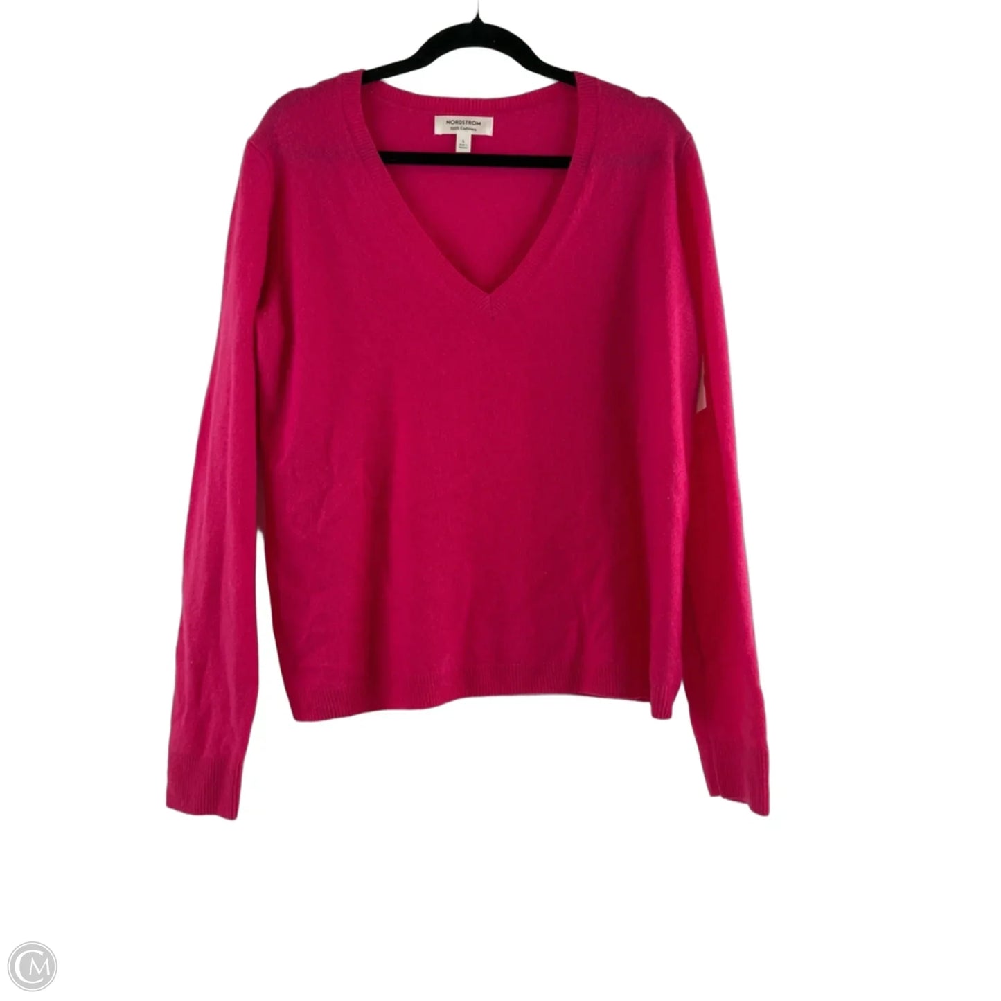 Sweater Cashmere By Nordstrom In Pink, Size: L