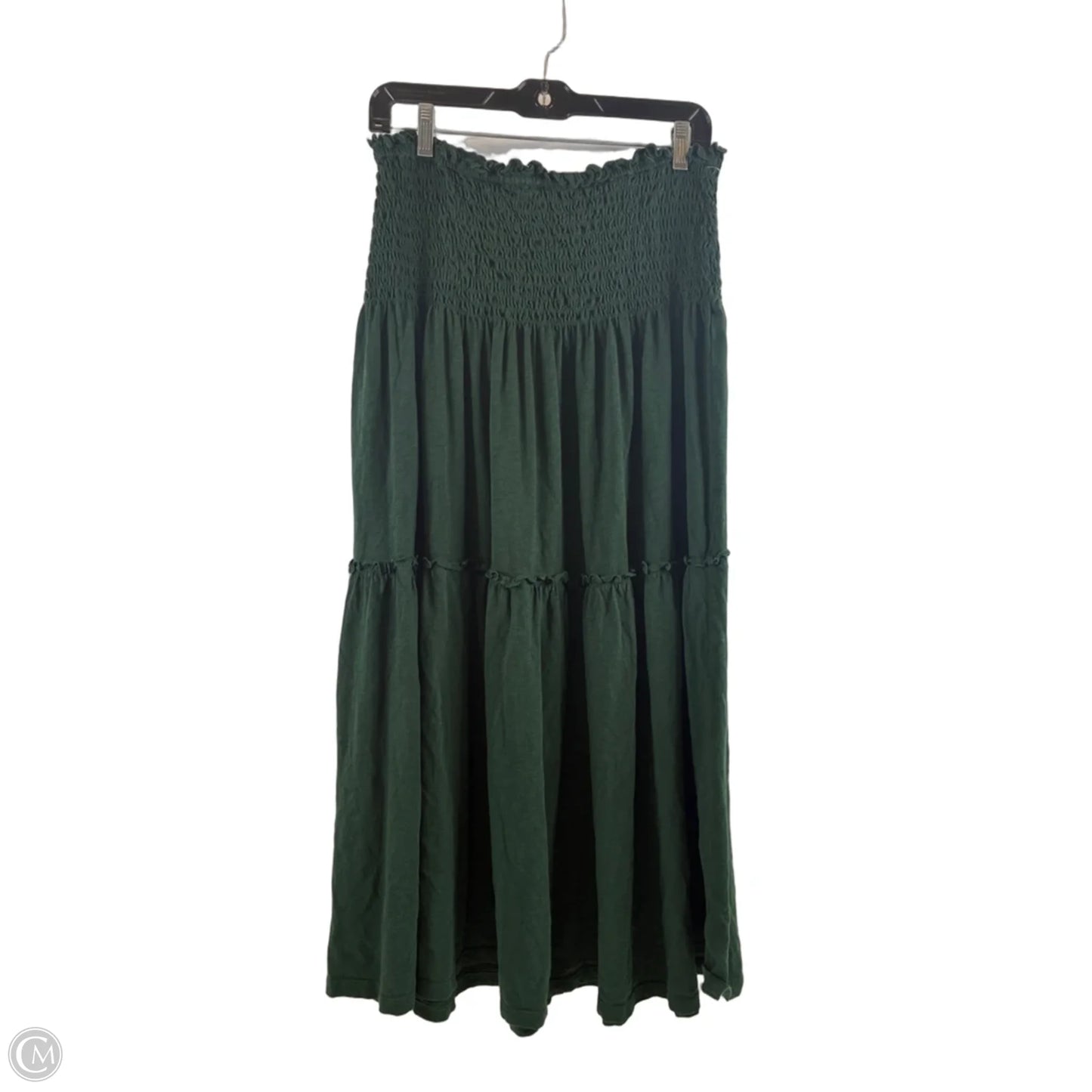 Skirt Maxi By American Eagle In Green, Size: M