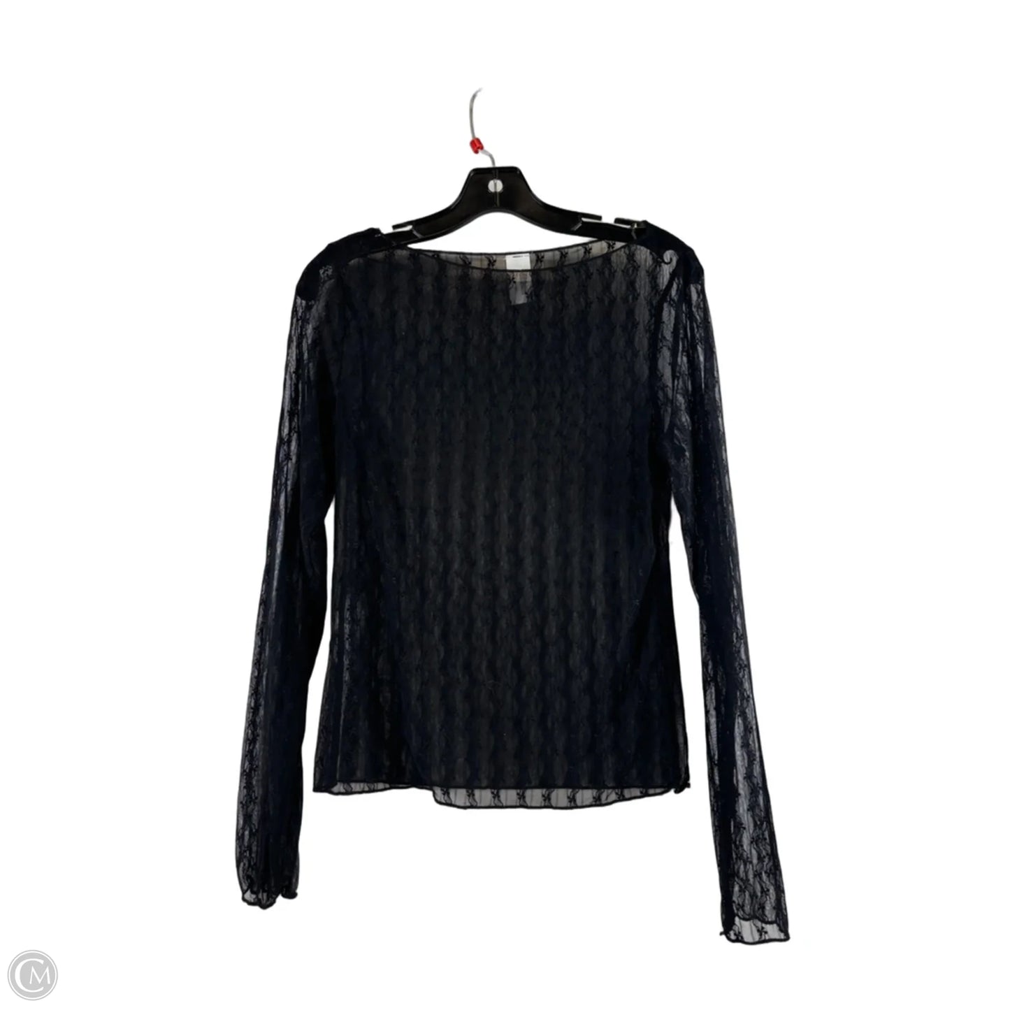Top Long Sleeve Basic By Wild Fable In Black, Size: L