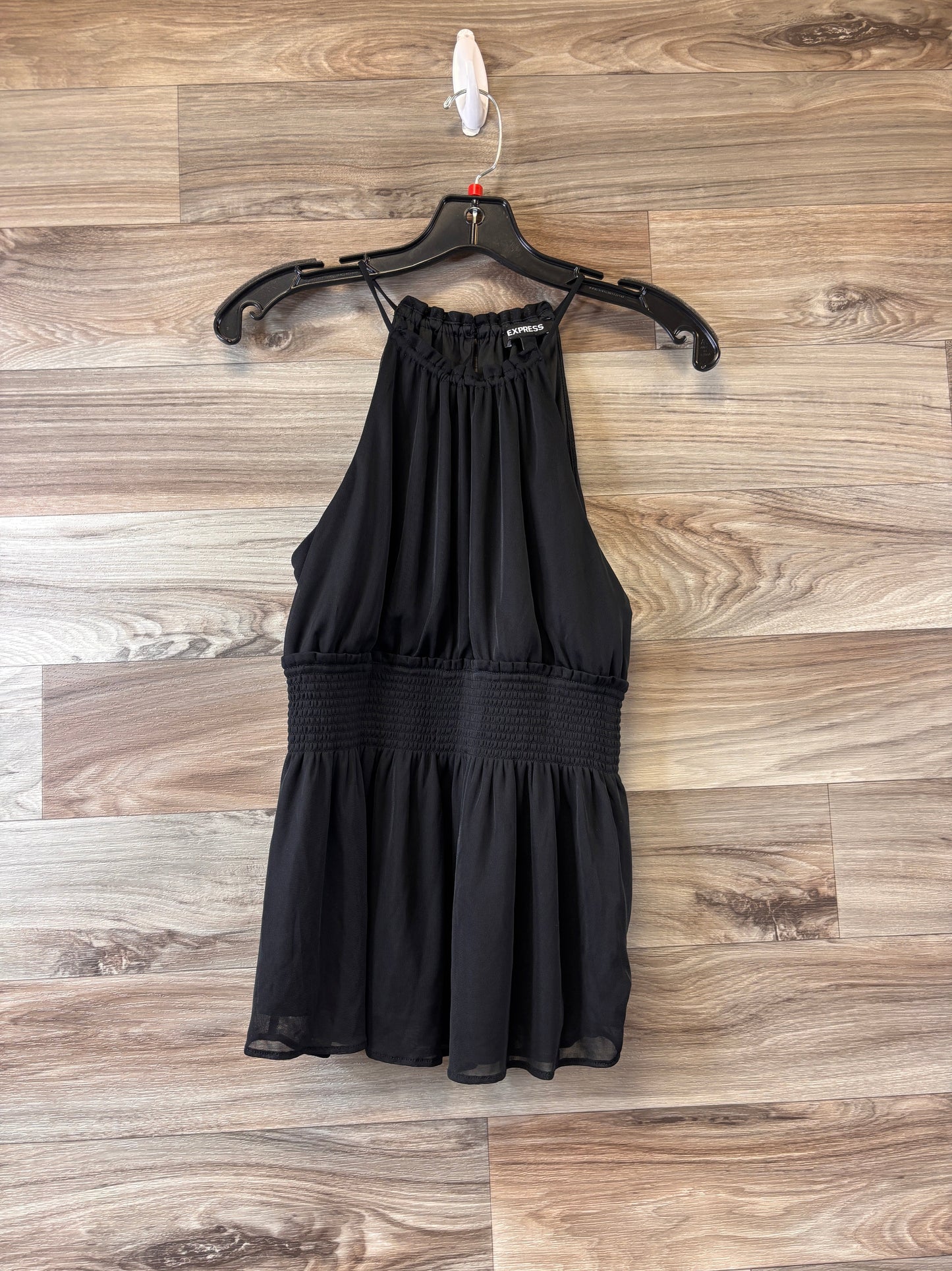 Top Sleeveless By Express In Black, Size: Xs