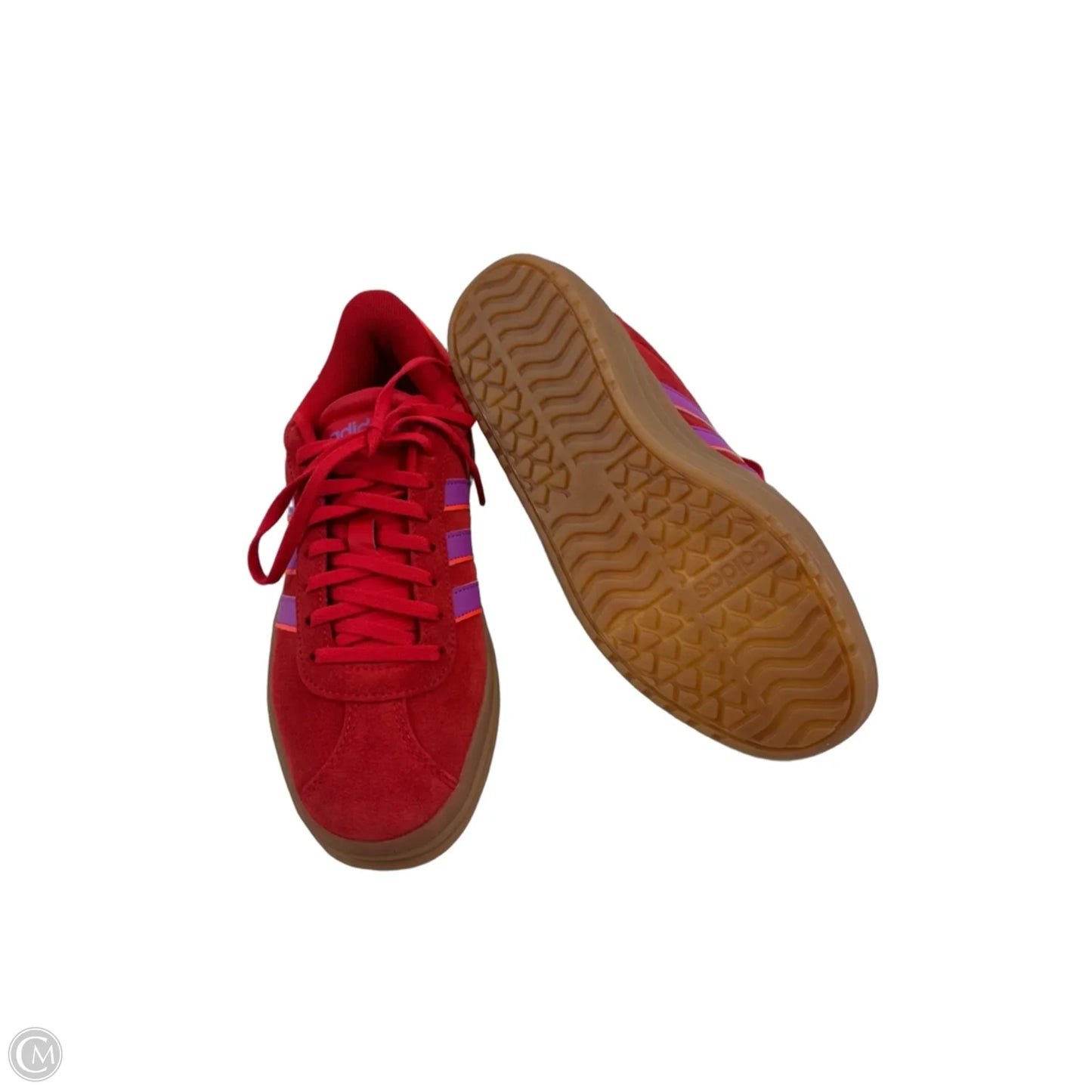 Shoes Sneakers By Adidas In Purple & Red, Size: 7.5