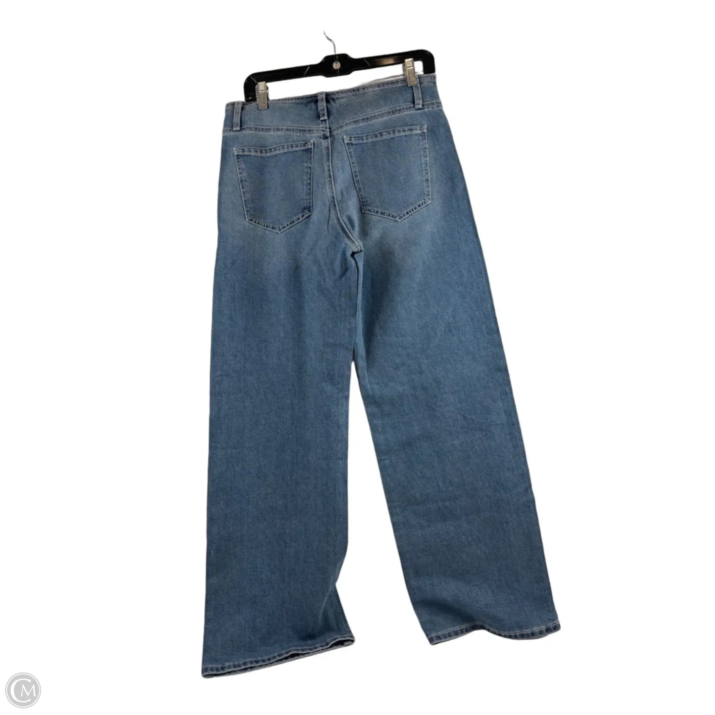 Jeans Wide Leg By No Boundaries In Blue Denim, Size: 4