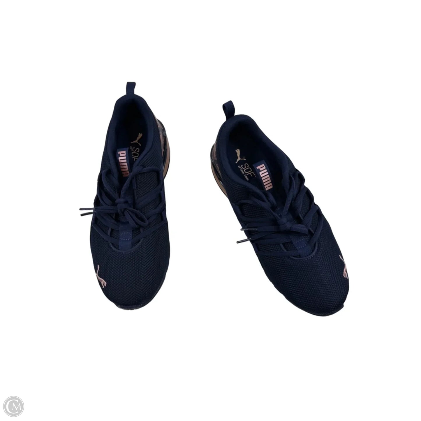 Shoes Athletic By Puma In Blue & Pink, Size: 9