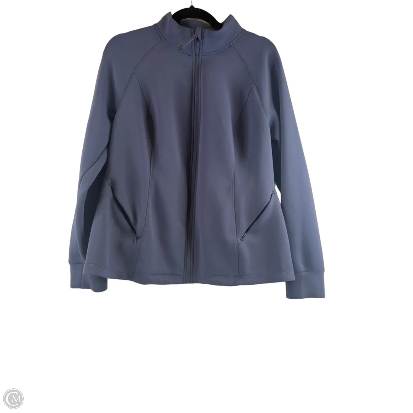 Athletic Jacket By 32 Degrees In Blue, Size: L
