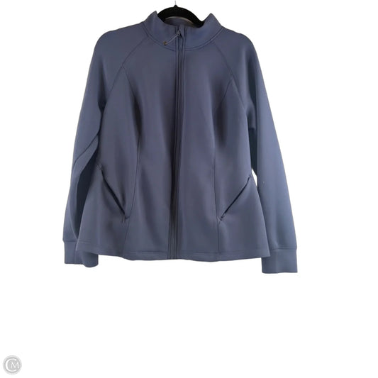 Athletic Jacket By 32 Degrees In Blue, Size: L
