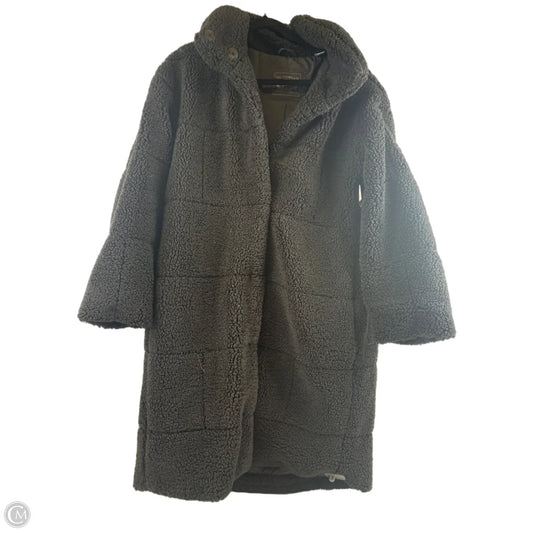 Coat Faux Fur & Sherpa By Levis In Black, Size: M
