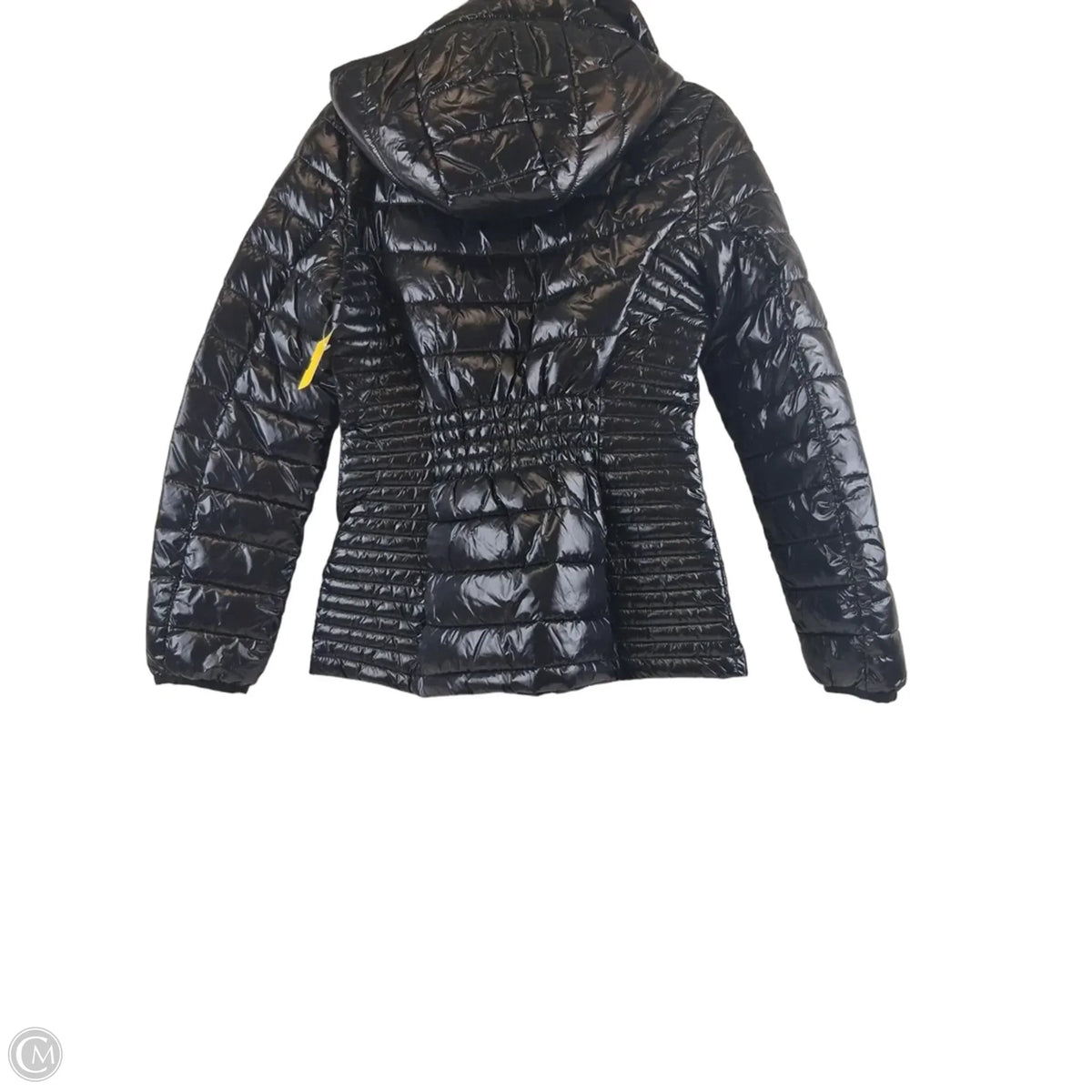 Jacket Puffer & Quilted By Dkny In Black, Size: M
